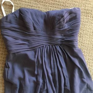 David’s bridal strapless dress